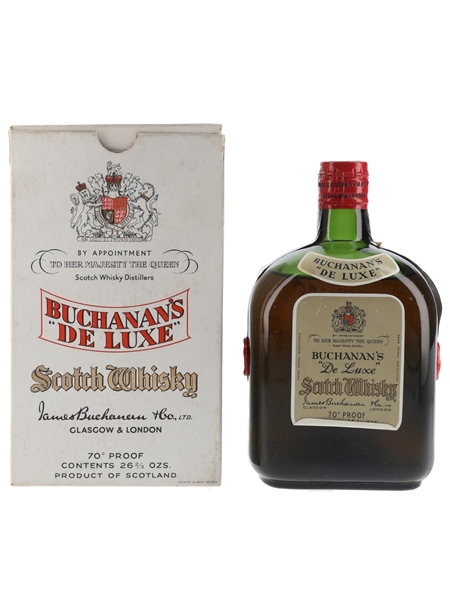 Buchanan's De Luxe Spring Cap Bottled 1950s-1960s 75.7cl / 40%