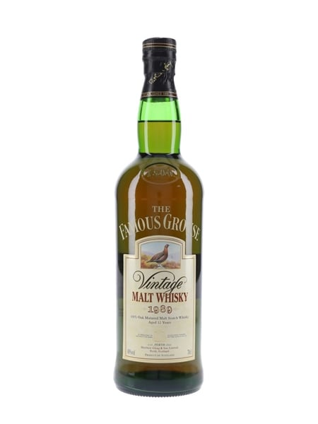 Famous Grouse Vintage 1989 12 Year Old  70cl / 40%