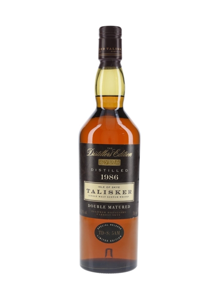 Talisker 1986 Distillers Edition First Release 70cl / 45.8%