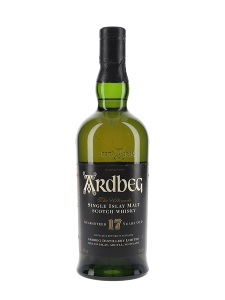 Ardbeg 17 Year Old Bottled 2000s 70cl / 40%