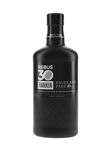 Highland Park 10 Year Old Rebus Rankin 70cl / 40%