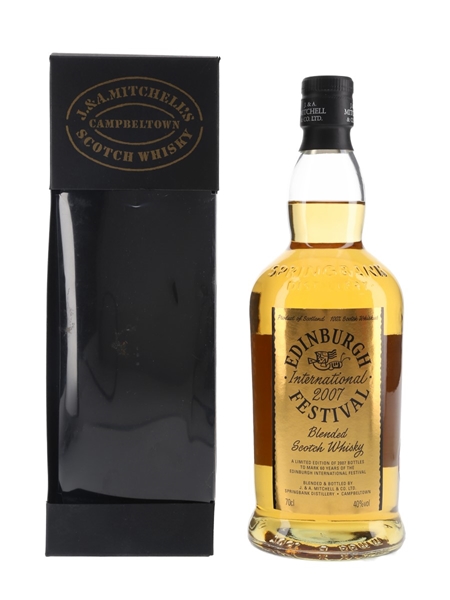 Edinburgh International Festival 60th Anniversary Bottled 2007 - J & A Mitchell 70cl / 40%