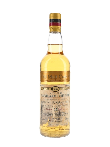 Craigellachie 1989 14 Year Old The Old Malt Cask Bottled 2003 - Douglas Laing 70cl / 50%