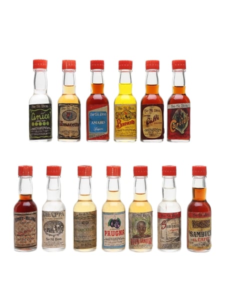 Se Si Bon Liqueurs Assorted Miniatures 13 x 2.5cl