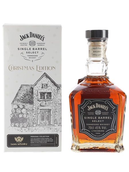 Jack Daniel's Single Barrel Select Christmas Edition Bottled 2020 - Dom Whisky 70cl / 45%