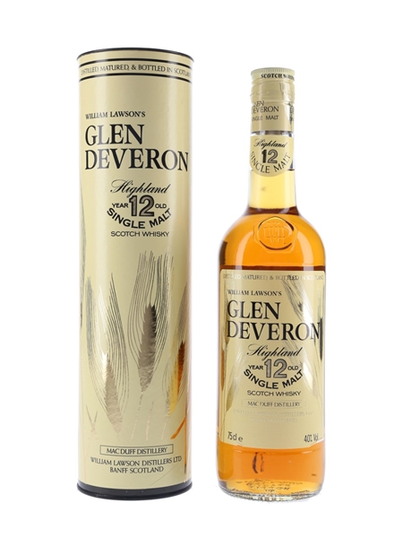 Glen Deveron 12 Year Old Bottled 1980s 75cl / 40%