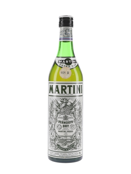 Martini Extra Dry Bottled 1980s 75cl / 14.7%