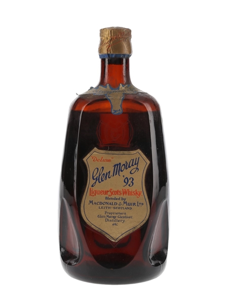 Glen Moray '93 De Luxe Liqueur Scots Whisky - Lot 101234 - Buy