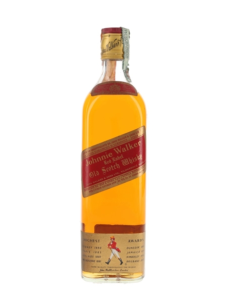 Johnnie Walker Red Label Bottled 1990s - Wax & Vitale 70cl / 40%