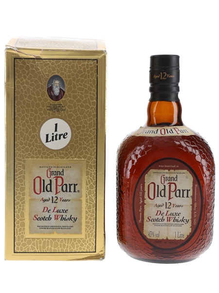 Grand Old Parr 12 Year Old De Luxe  100cl / 43%