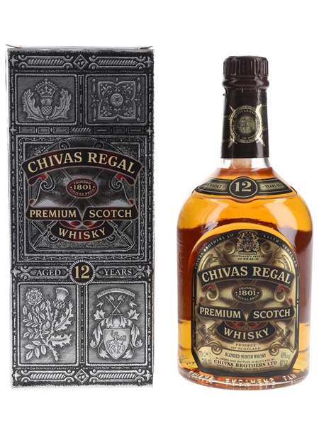 Chivas Regal 12 Year Old Bottled 1990s 70cl / 40%