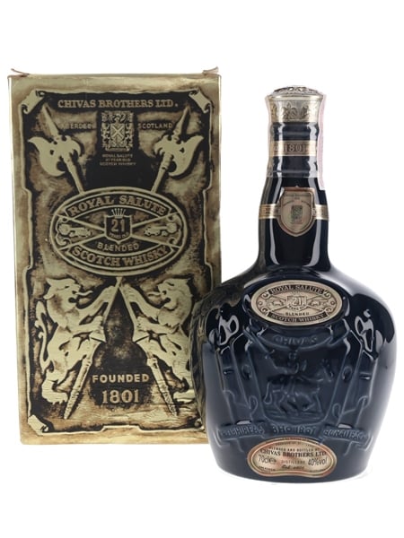 Royal Salute 21 Year Old Bottled 1990s - Wade Ceramic Decanter 70cl / 40%