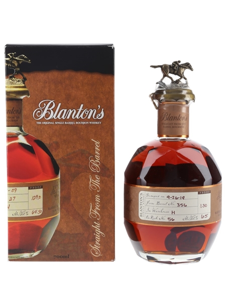 Blanton's Straight From The Barrel No. 356 Bottled 2019 70cl / 65%