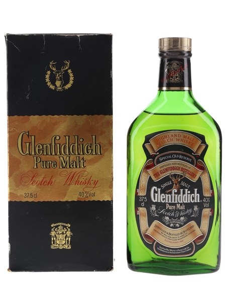 Glenfiddich Pure Malt Bottled 1980s 37.5cl / 40%