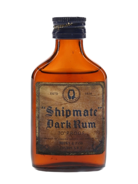 Shipmate Dark Rum Bottled 1960s 5cl / 40%