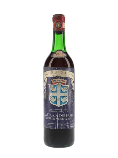 Fattoria Dei Barbi 1967 Brunello Di Montalcino 73cl / 13%