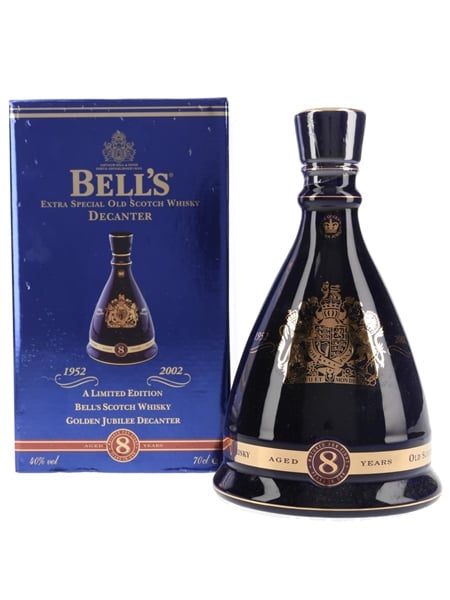 Bell's Ceramic Decanter Queen Elizabeth II 50 Years Reign 70cl / 40%