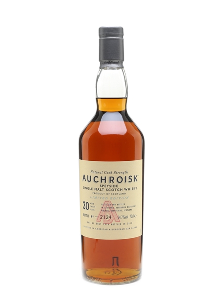 Auchroisk 30 Year Old Special Releases 2012 - 2nd Release 70cl / 54.7%