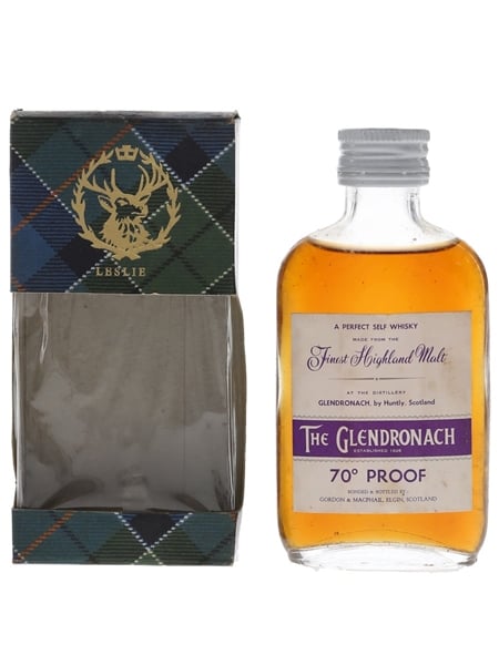 Glendronach 70 Proof - A Perfect Self Bottled 1970s - Gordon & MacPhail 5cl / 40%