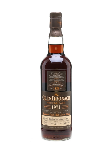 Glendronach 1971 Single Cask 40 Year Old 70cl / 48.5%