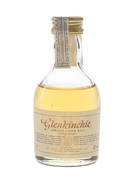 Glenkinchie 10 Year Old Bottled 1990s 5cl / 43%