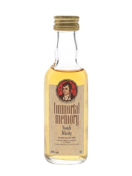 Immortal Memory Bottled 1990s - Gordon & MacPhail 5cl / 40%