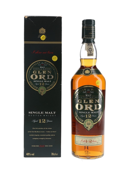 Glen Ord 12 Year Old Bottled 1990s 70cl / 40%