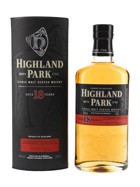 Highland Park 18 Year Old  70cl / 43%