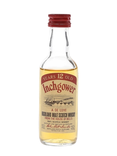 Inchgower 12 Year Old Bottled 1980s 5cl / 40%
