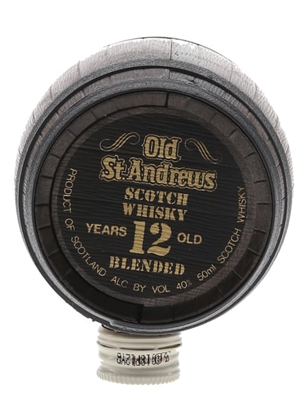 Old St Andrews 12 Year Old Miniature Barrel 5cl / 40%