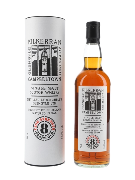 Kilkerran 8 Year Old Cask Strength Bottled 2021 70cl / 56.9%