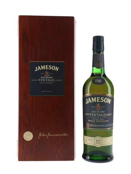 Jameson 2007 Rarest Vintage Reserve  70cl / 46%