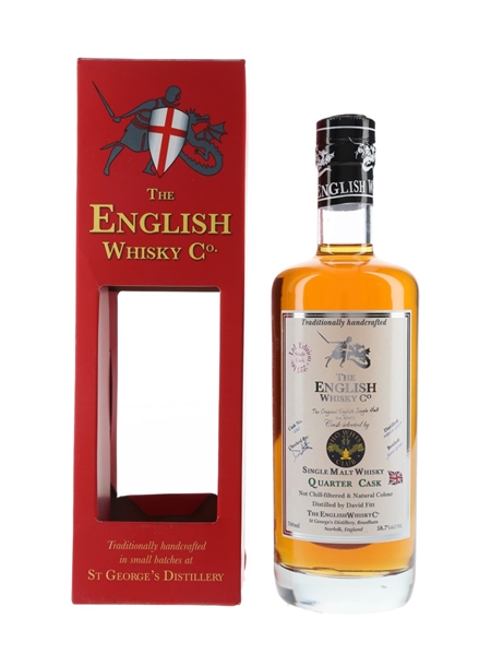 The English Whisky Co. 2009 Single Cask 132 Bottled 2016 - Soho Whisky Club 70cl / 58.7%