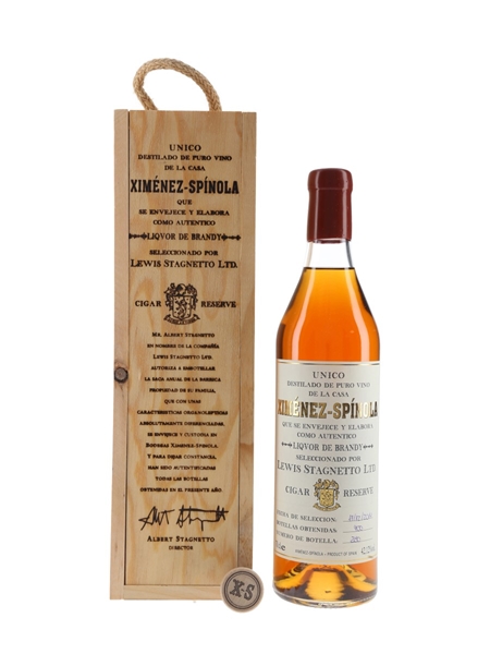 Ximenez Spinola Cigar Reserve Brandy Lewis Stagnetto 70cl / 42.12%