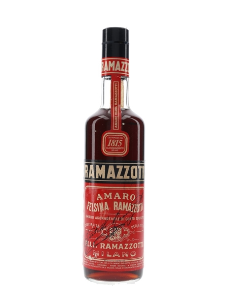 Ramazzotti Amaro Bottled 1970s 75cl / 30%