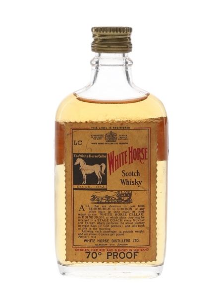 White Horse Bottled 1960s 5cl / 40%