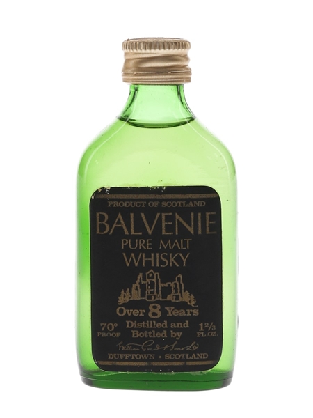 Balvenie 8 Year Old Pure Malt Bottled 1970s 4.7cl / 40%