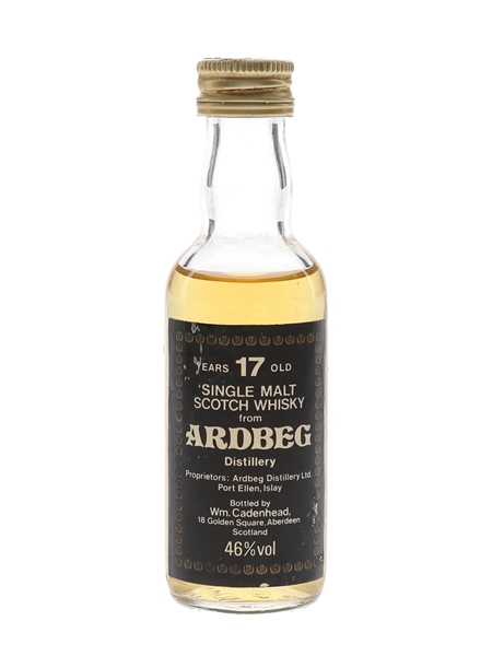 Ardbeg 17 Year Old Bottled 1980s - Cadenhead's 5cl / 46%