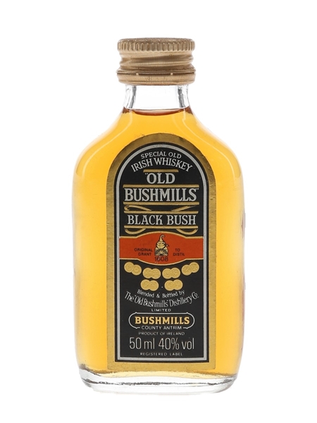 Old Bushmills Black Bush Bottled 1980s 5cl / 40%