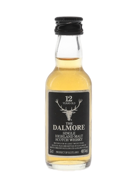 Dalmore 12 Year Old Bottled 1990s 3cl / 40%