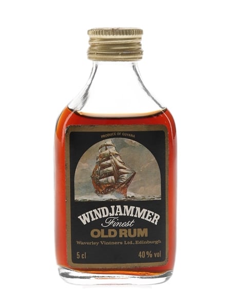 Windjammer Finest Old Rum Bottled 1980s 5cl / 40%