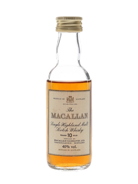 Macallan 10 Year Old Bottled 1990s 5cl / 40%