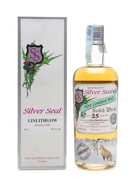 Linlithgow 1982 Silver Seal 25 Year Old (St Magdalene) 70cl / 63.4%