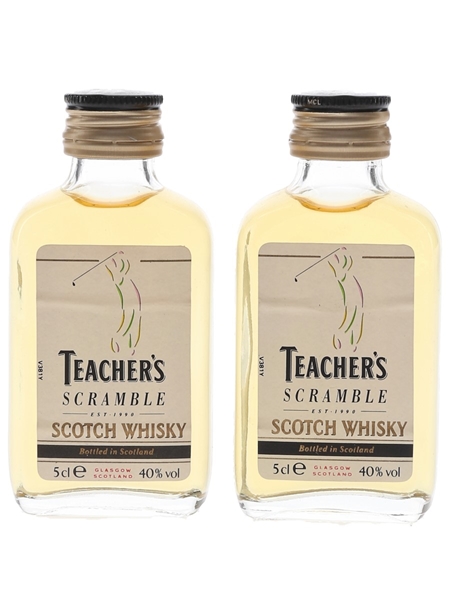 Teacher's Scramble  2 x 5cl / 40%