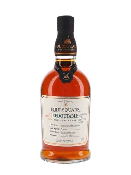 Foursquare Redoutable 14 Year Old Single Blended Rum Bottled 2020 - Exceptional Cask Selection Mark XV 70cl / 61%