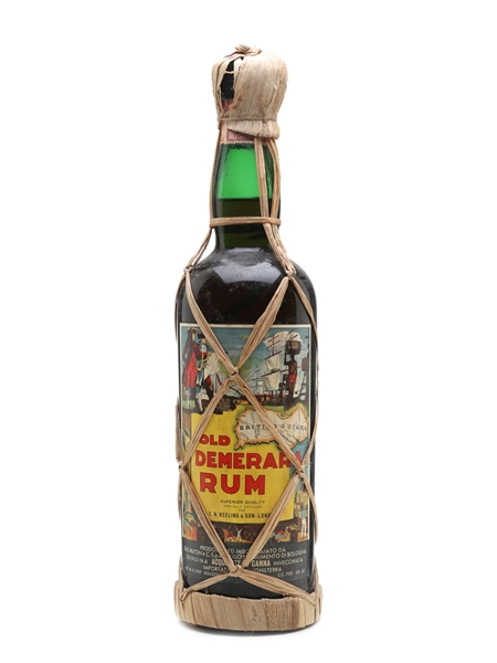 Keeling & Son Old Demerara Rum Bottled 1960s 75cl / 45%