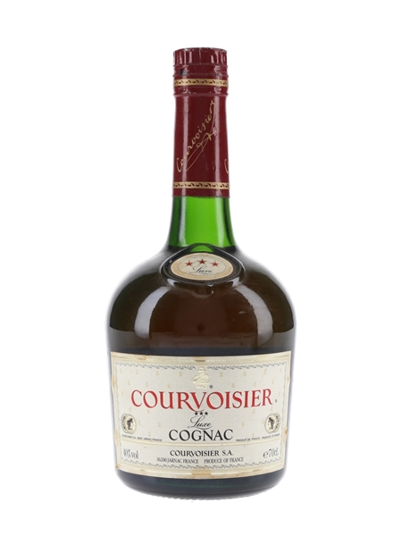 Courvoisier 3 Star Luxe Bottled 1990s 70cl / 40%
