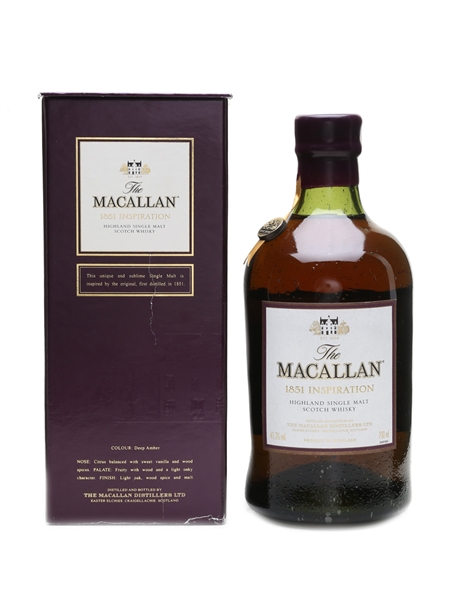 Macallan 1851 Inspiration  70cl / 41.3%