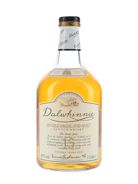 Dalwhinnie 15 Year Old Bottled 1990s 100cl / 43%