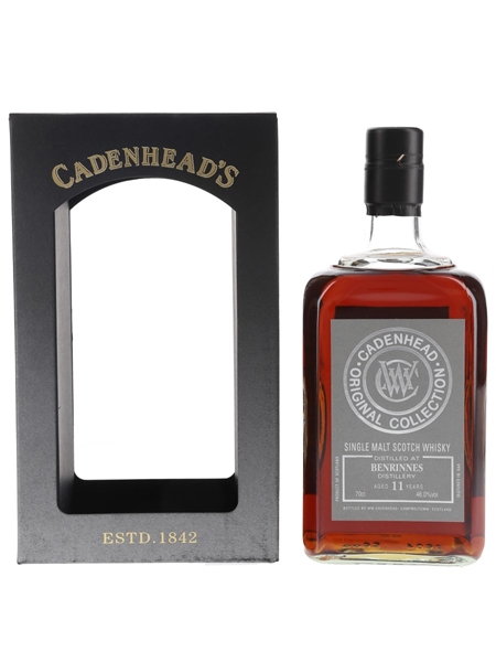 Benrinnes 11 Year Old Original Collection Bottled 2021 - Cadenhead's 70cl / 46%